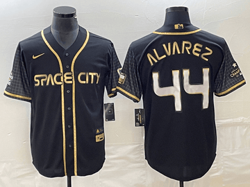 Yordan Alvarez Houston Astros black City Connect jersey