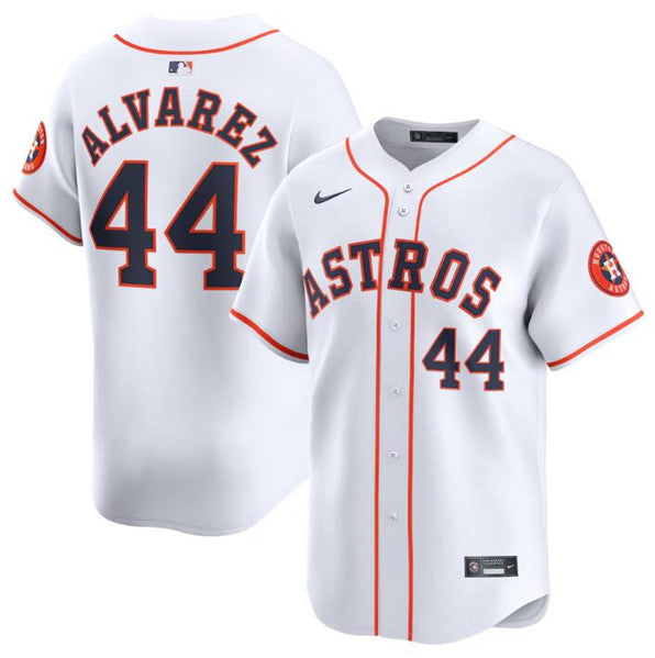 Yordan Alvarez Houston Astros white Limited jersey