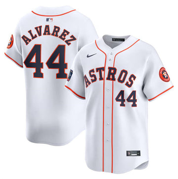 Yordan Alvarez Houston Astros white Limited jersey