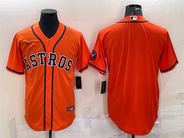 Custom Houston Astros orange jersey