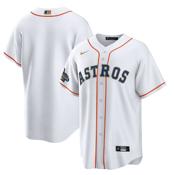Custom Houston Astros white jersey