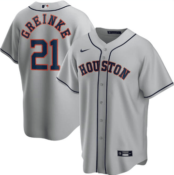 Houston Astros grey jersey