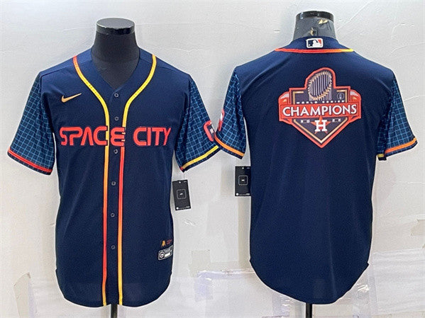 Houston Astros navy City Connect jersey