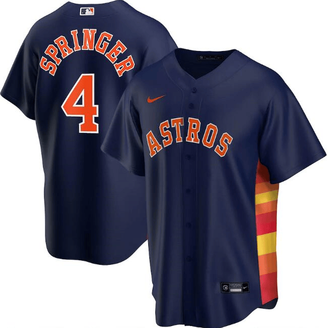 Houston Astros navy jersey