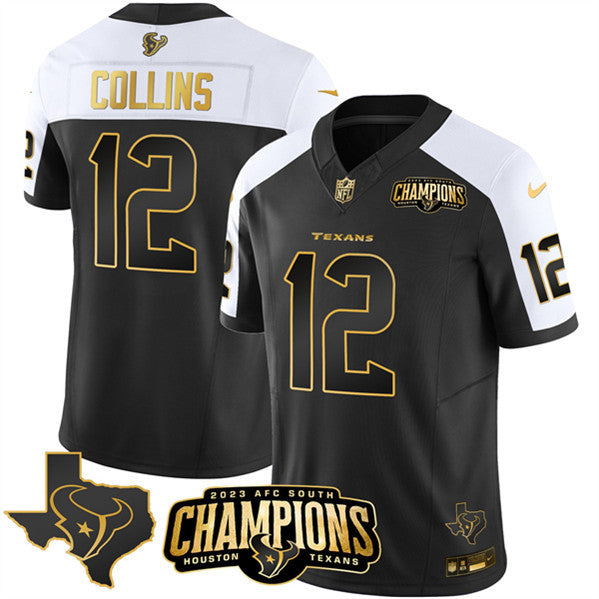 Nico Collins Houston Texans black Limited jersey