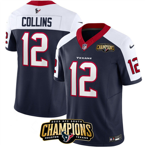 Nico Collins Houston Texans navy Untouchable jersey