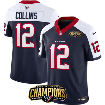 Nico Collins Houston Texans navy Untouchable jersey