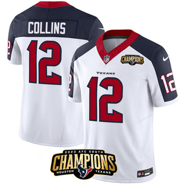 Nico Collins Houston Texans white Limited jersey