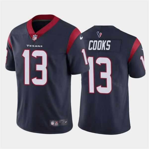 Brandin Cooks New Houston Texans navy Vapor jersey