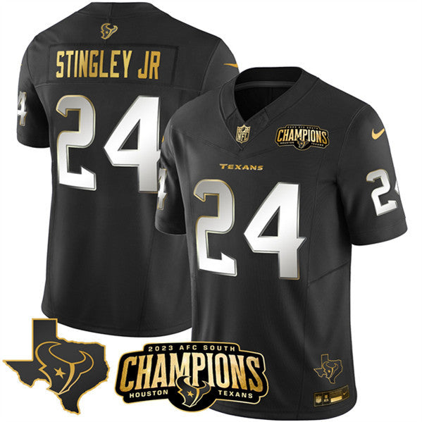 Derek Stingley Jr Houston Texans black Limited jersey