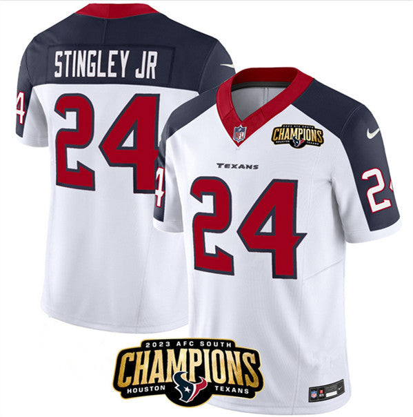 Derek Stingley Jr Houston Texans white Limited jersey
