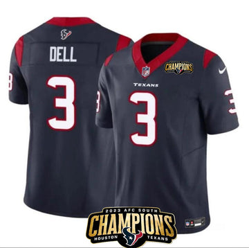 Tank Dell Houston Texans navy Vapor jersey