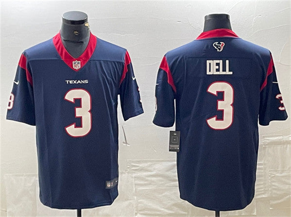 Tank Dell Houston Texans navy Vapor jersey