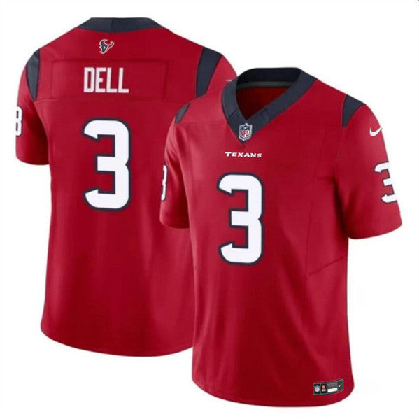 Tank Dell Houston Texans red Untouchable jersey