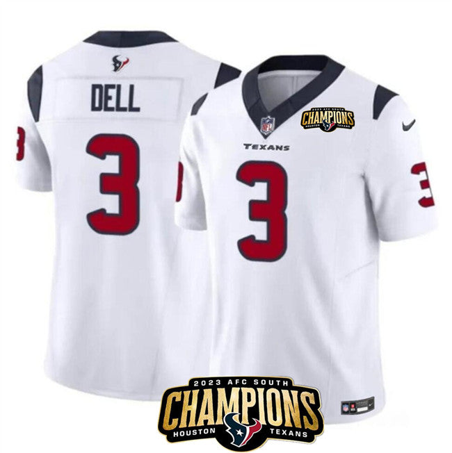 Tank Dell Houston Texans white Vapor jersey