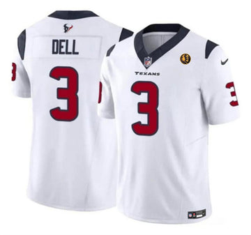 Tank Dell Houston Texans white Vapor jersey