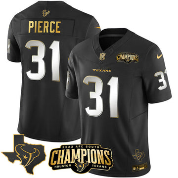 Dameon Pierce Houston Texans black Limited jersey