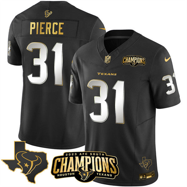 Dameon Pierce Houston Texans black Limited jersey