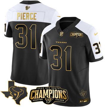 Dameon Pierce Houston Texans black Limited jersey