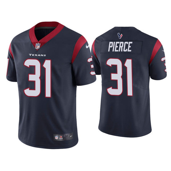 Dameon Pierce Houston Texans navy Vapor jersey