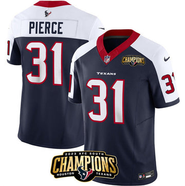 Dameon Pierce Houston Texans navy Limited jersey