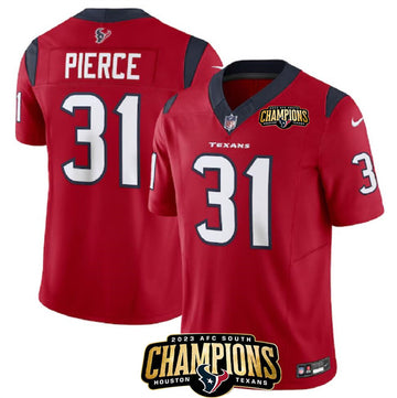 Dameon Pierce Houston Texans red Vapor jersey