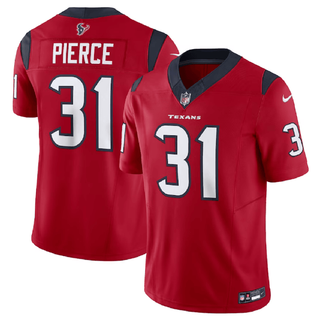 Dameon Pierce Houston Texans red Untouchable jersey