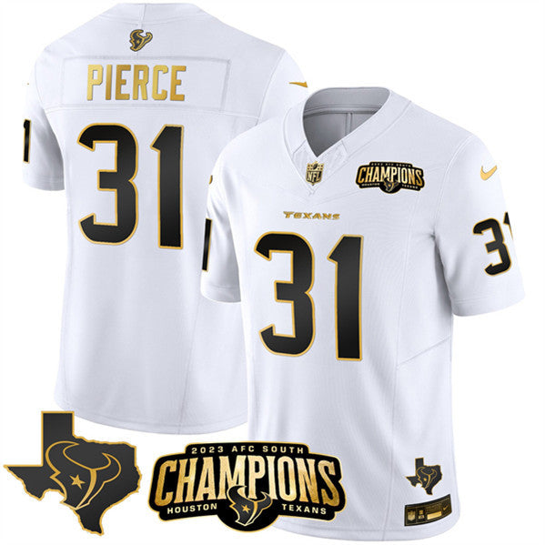 Dameon Pierce Houston Texans white Limited jersey