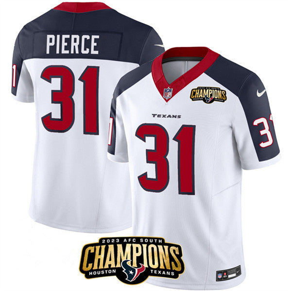 Dameon Pierce Houston Texans white Limited jersey