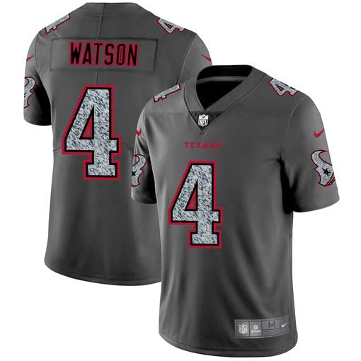 Deshaun Watson Houston Texans gray Fashion Static jersey