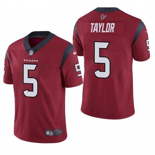 Tyrod Taylor Houston Texans red Vapor jersey