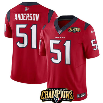 Will Anderson Jr Houston Texans red Vapor jersey