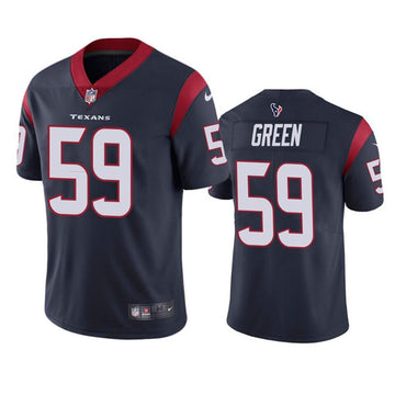 Kenyon Green Houston Texans navy Vapor jersey