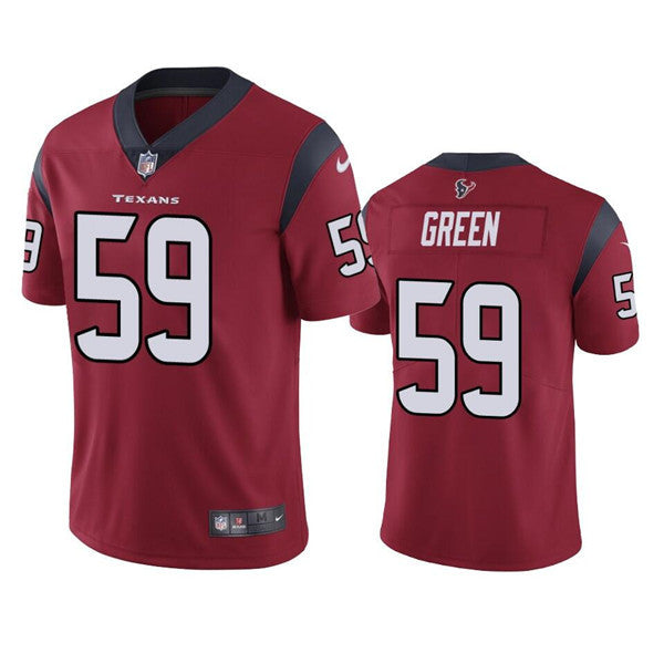 Kenyon Green Houston Texans red Vapor jersey