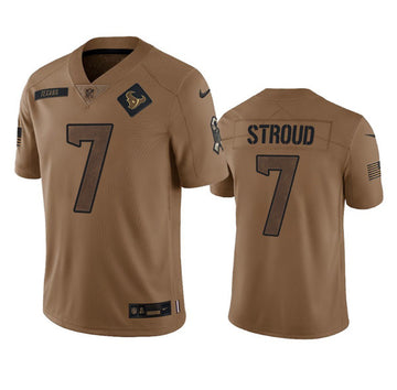 C.J. Stroud Houston Texans brown Salute To Service jersey