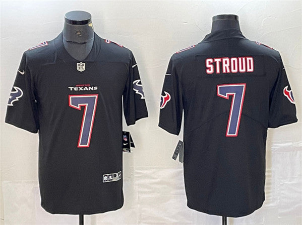 C.J. Stroud Houston Texans black Vapor jersey