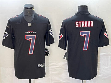 C.J. Stroud Houston Texans black Vapor jersey