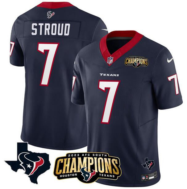 C.J. Stroud Houston Texans navy Vapor jersey