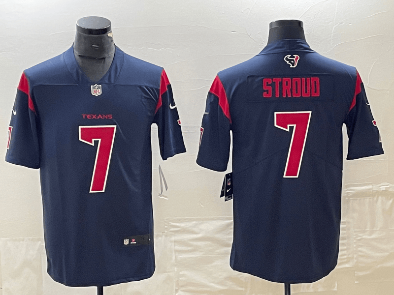 CJ Stroud Houston Texans navy Color Rush jersey