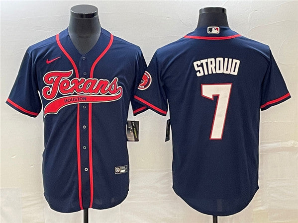 C.J. Stroud Houston Texans navy jersey