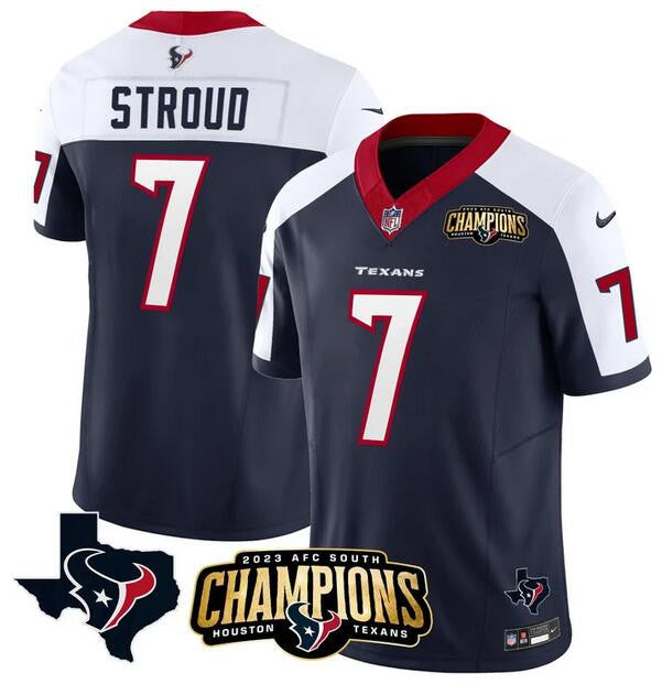 C.J. Stroud Houston Texans navy Vapor jersey