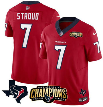 C.J. Stroud Houston Texans red Vapor jersey