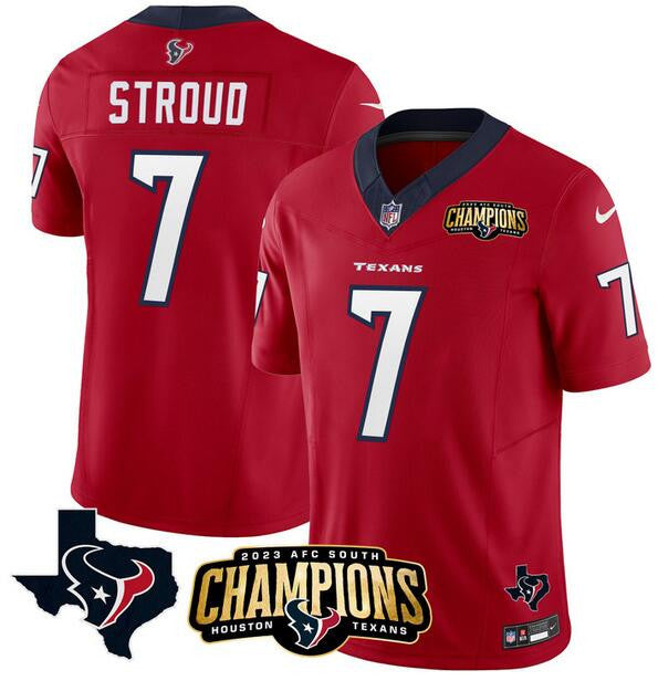C.J. Stroud Houston Texans red Vapor jersey