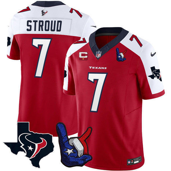 C.J. Stroud Houston Texans white Vapor jersey