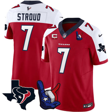C.J. Stroud Houston Texans white Vapor jersey