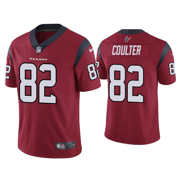 Isaiah Coulter Houston Texans red Vapor jersey