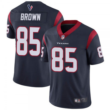 Pharaoh Brown Houston Texans navy Vapor jersey