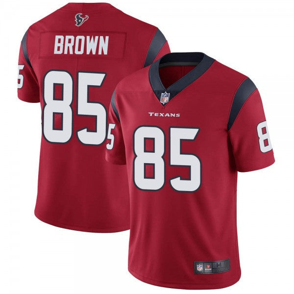 Pharaoh Brown Houston Texans red Vapor jersey