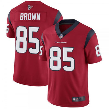 Pharaoh Brown Houston Texans red Vapor jersey