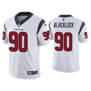 Ross Blacklock Houston Texans white Vapor jersey